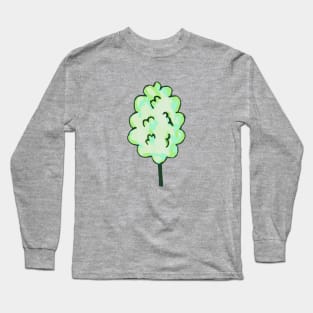 Green Cotton Candy Long Sleeve T-Shirt